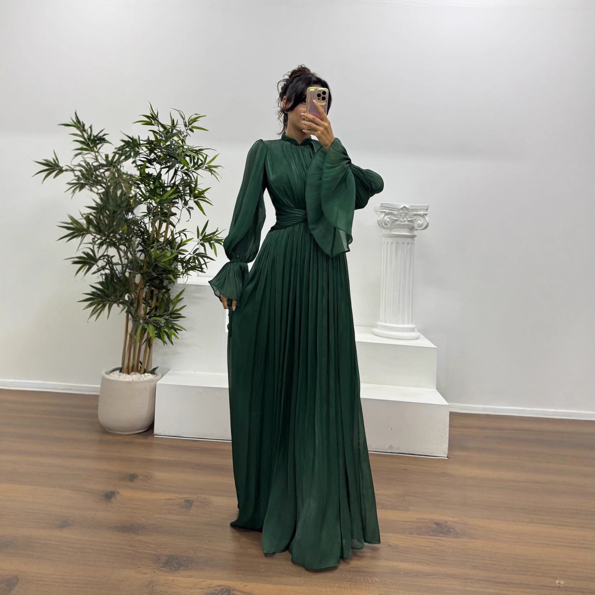 Summer French Elegant Dress Waist Dress