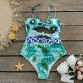 One Piece Swimsuit Women Two Piece Tube Top Hollow Out Cutout out Swimsuit Bella Mia