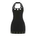 Summer Women Clothing Halter Backless Sexy Sexy Slim Hip Dress