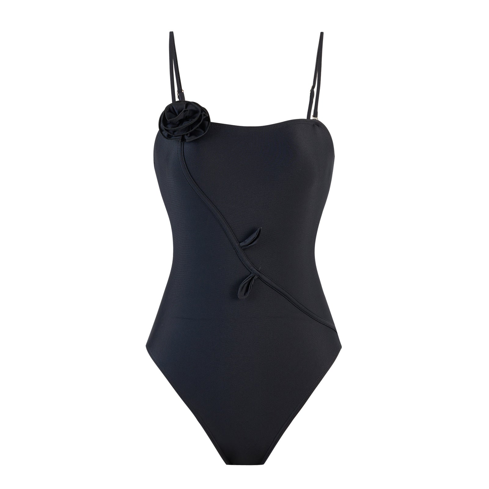 3D Three Dimensional Floral One Piece Swimsuit Women Sexy Dress Swimsuit Outfit Bella Mia