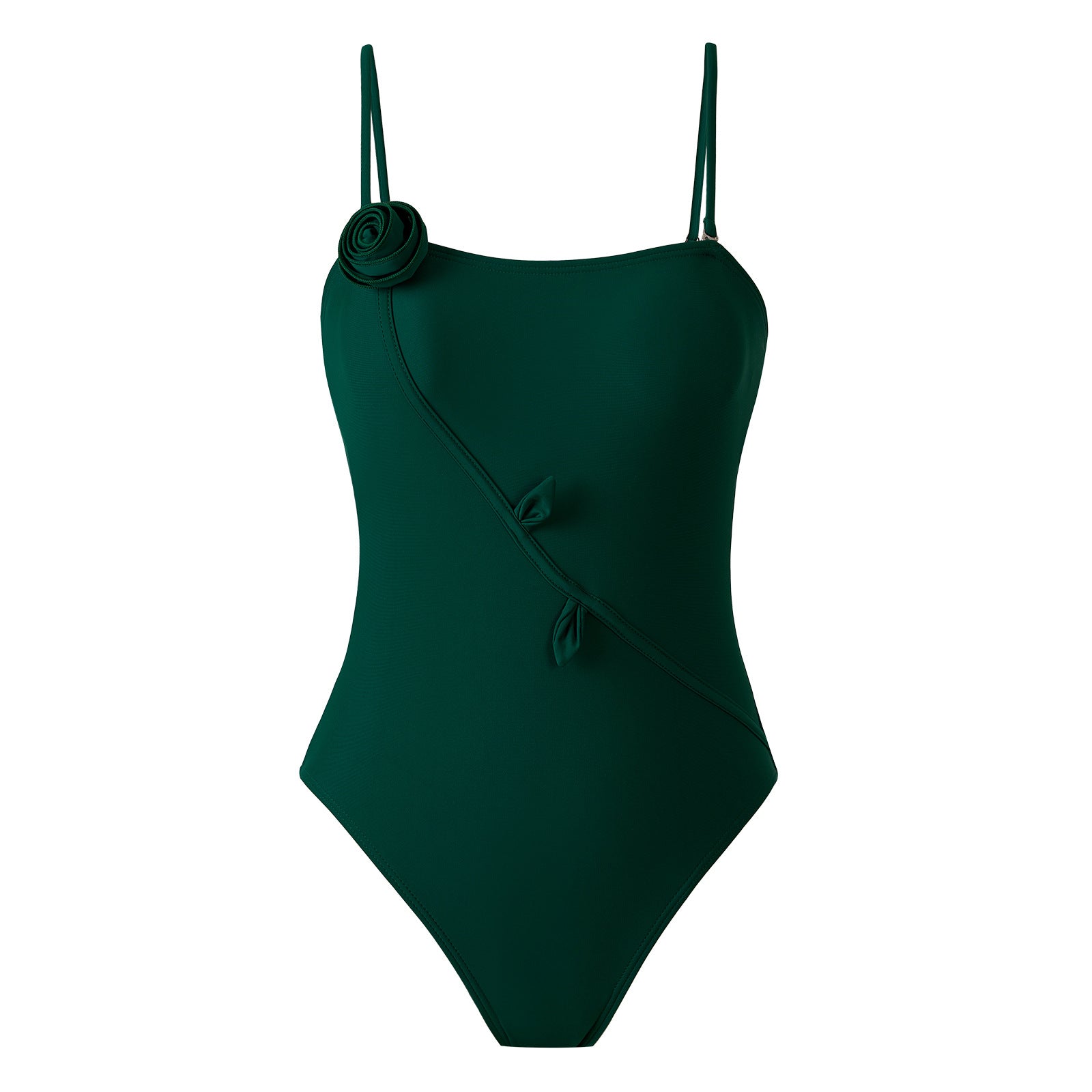 3D Three Dimensional Floral One Piece Swimsuit Women Sexy Dress Swimsuit Outfit Bella Mia