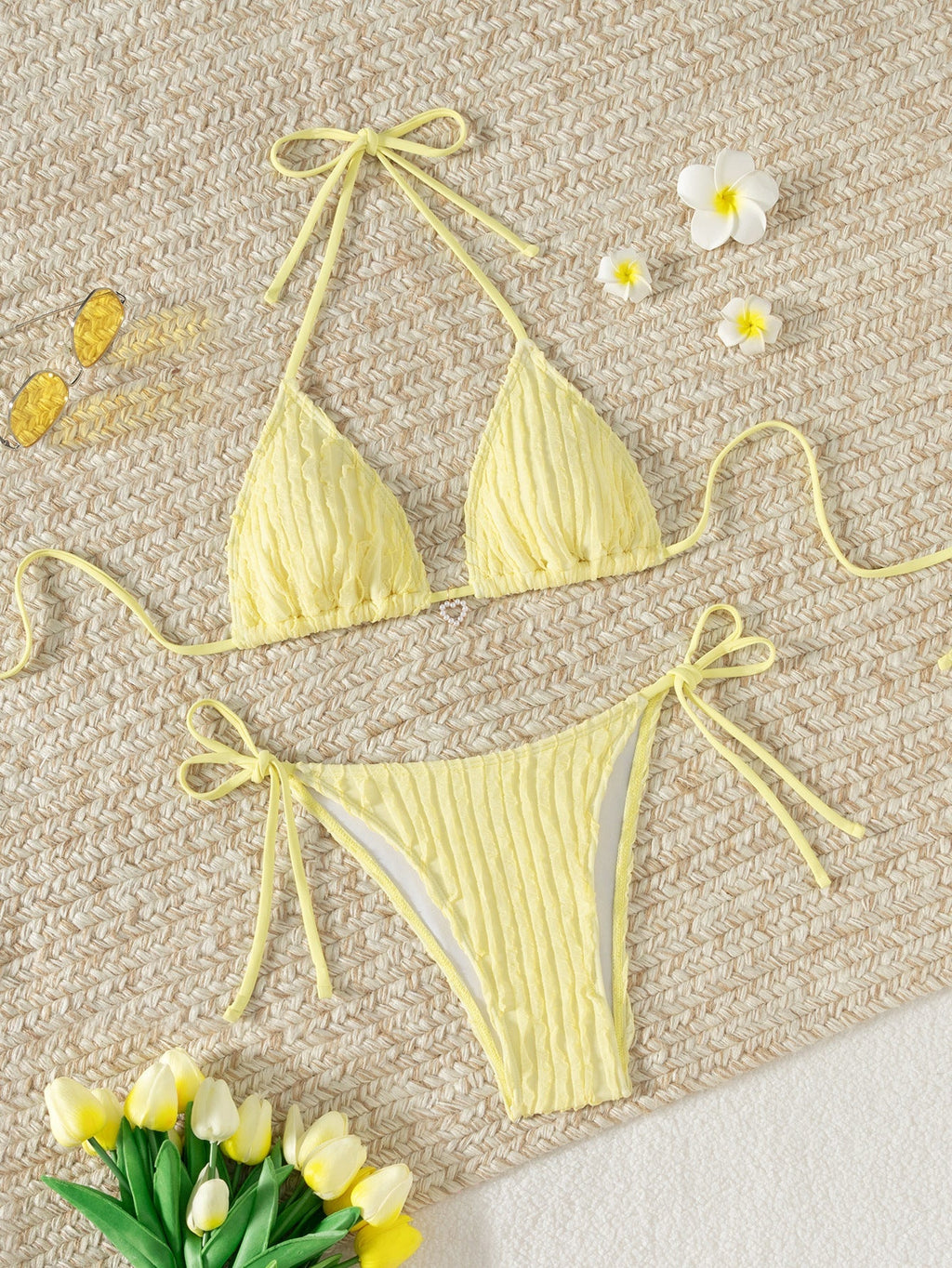 Women Swimsuit Solid Color Swimsuit Summer Sexy Women Swimsuit Bikini Bella Mia