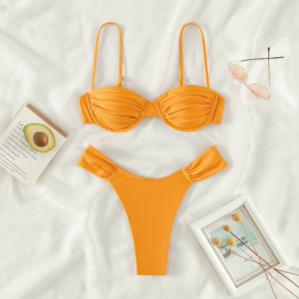 Bikini Sexy Swimsuit Triangle plus Size Women Seperated Swimwear Bella Mia