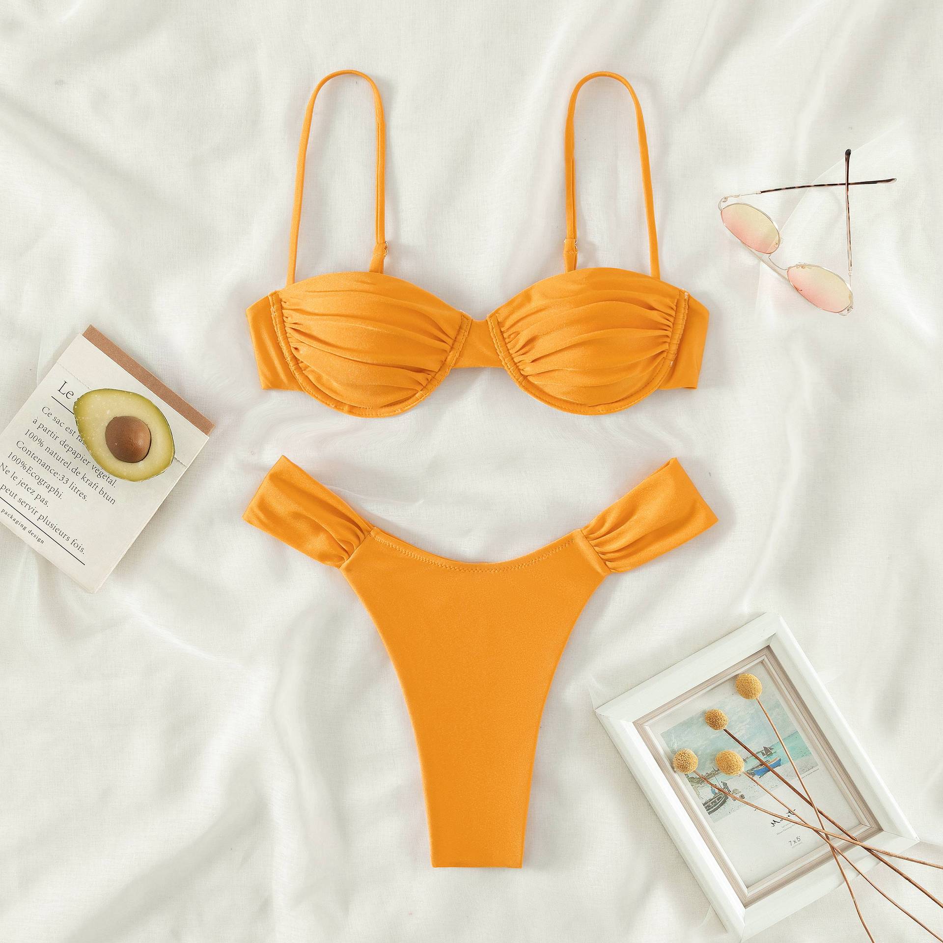 Bikini Sexy Swimsuit Triangle plus Size Women Seperated Swimwear Bella Mia