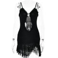 Arrival Backless Dress Sexy Trend Mesh Splicing Sling Cropped Outfit Short Dress for Women Bella Mia