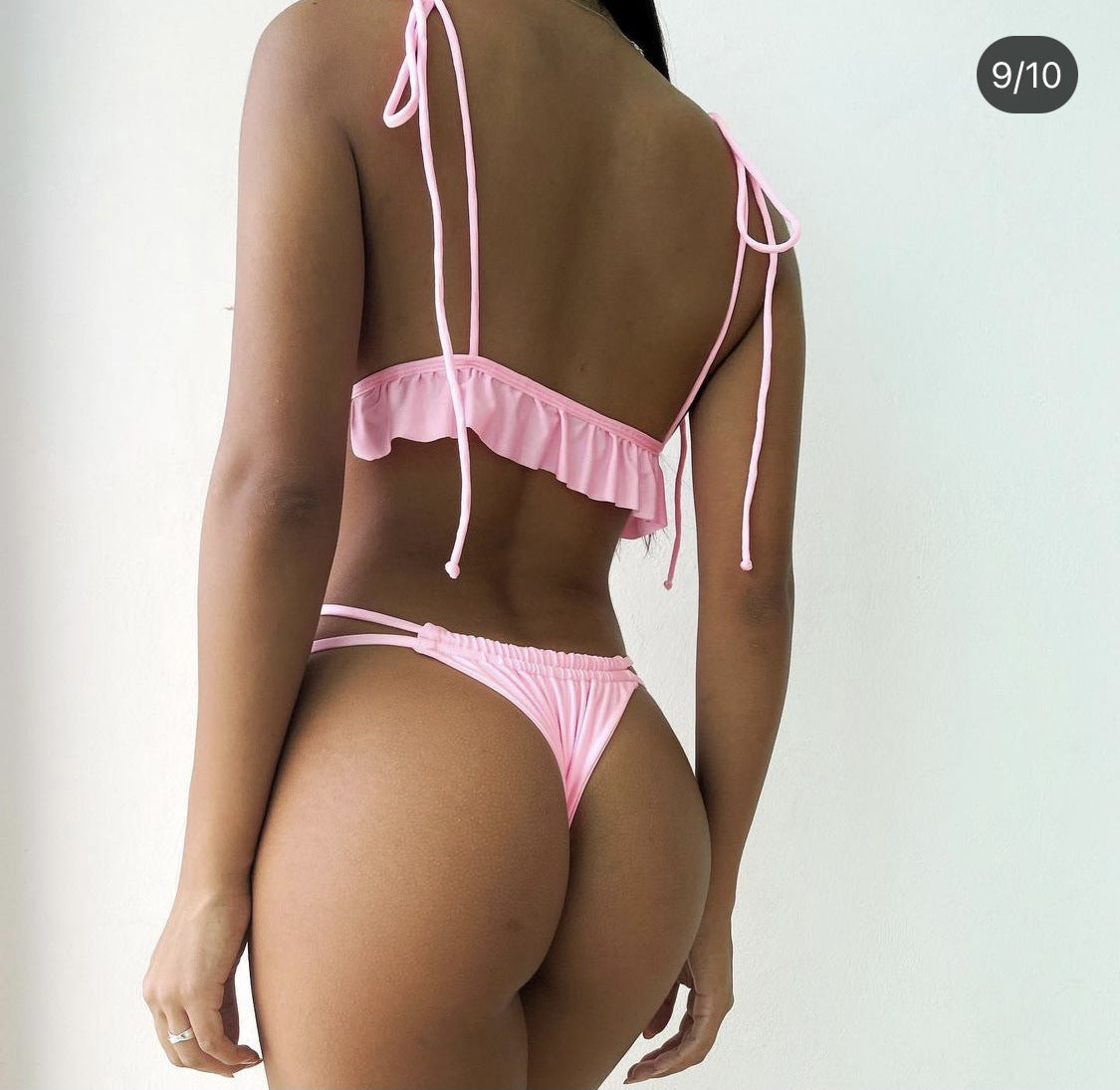 Swimsuit One-Piece Backless Sexy Solid Color Bikini Swimsuit Women Bikini Bella Mia