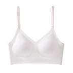 Summer French Seamless Bare Back Underwear Women Thin U Shaped Beauty Back Halter Invisible Multiple Wear Comfortable Bra Bella Mia