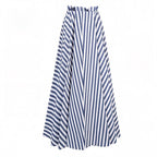 Striped Printed One Piece Swimsuit Women Vacation Beach Skirt Sets Bella Mia