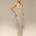 Spring Summer Women Clothing Backless Sexy Hip Knitwear Beach Dress Blouse Dress Bella Mia