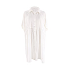 Rayon Bamboo Holiday Shirt Cardigan Loose Bikini Swimsuit Blouse Beach Sun Protection Overclothes Bella Mia