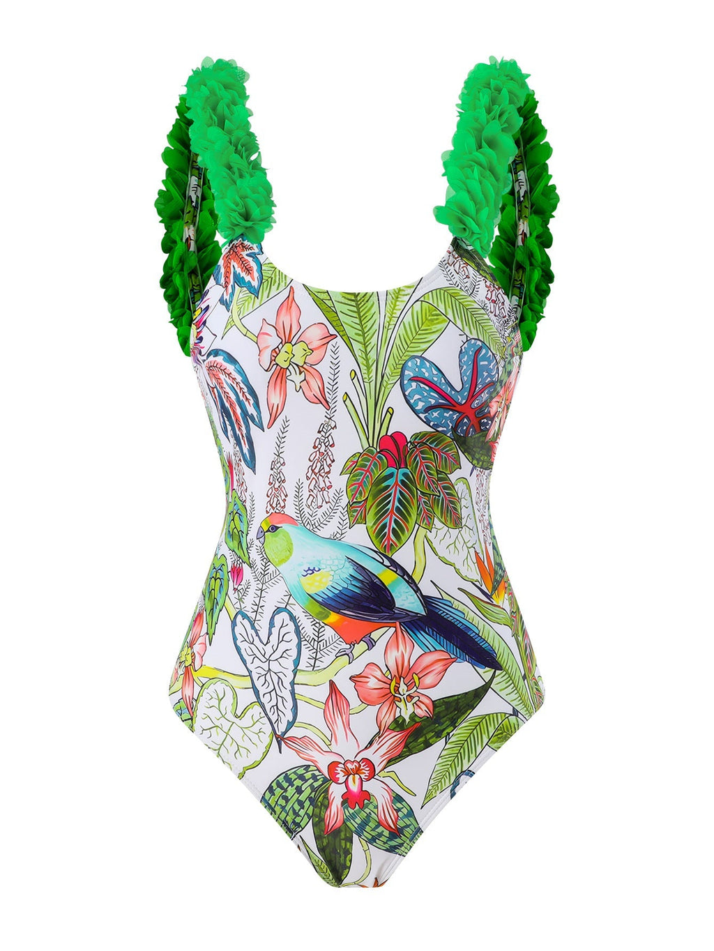 One Piece Printed Skirt Conservative Swimwear Two Piece Women Swimsuit Bella Mia
