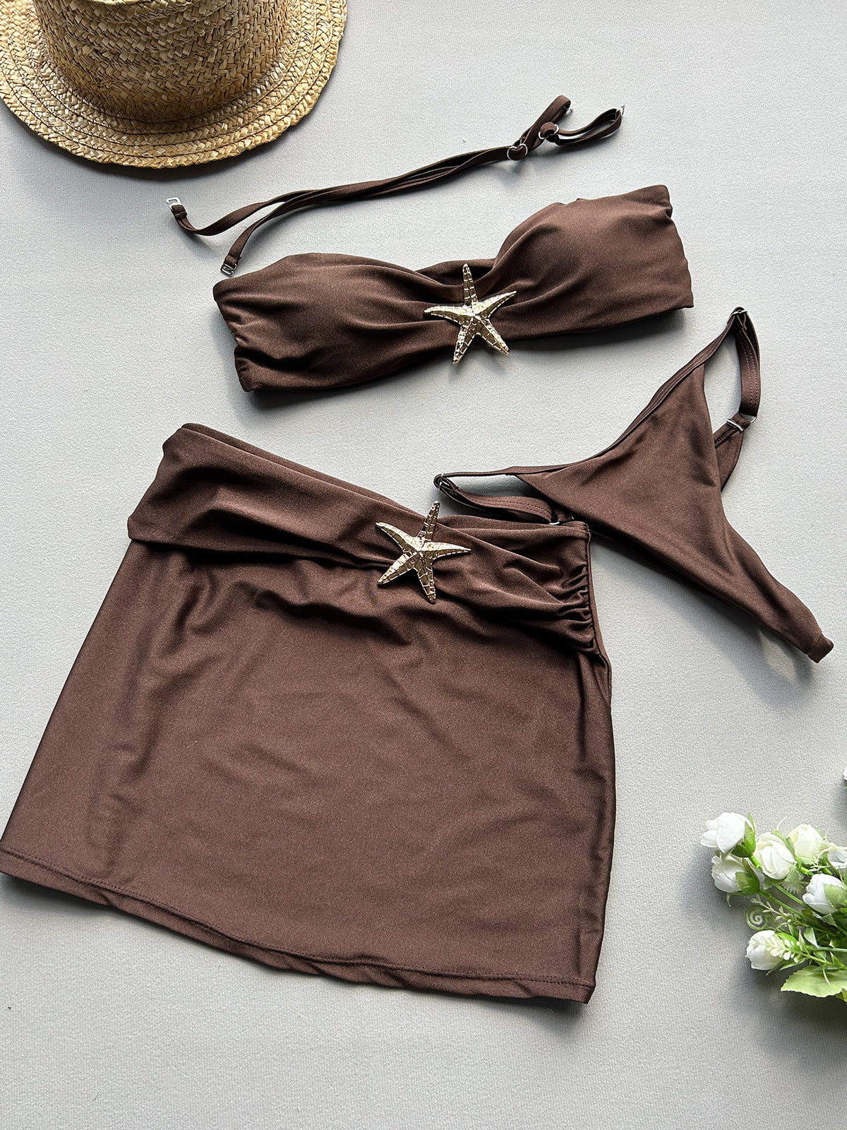 Three Piece Set Bikini Sexy Bikini Split Women Swimsuit Women Sets Bella Mia