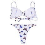 Swimsuit New Sexy Butterfly Printing Split Bikini Swimsuit Bella Mia