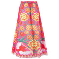 Spring Sexy Swimsuit Women Conservative Warm Printed Swimsuit Wrap Skirt Set Bella Mia