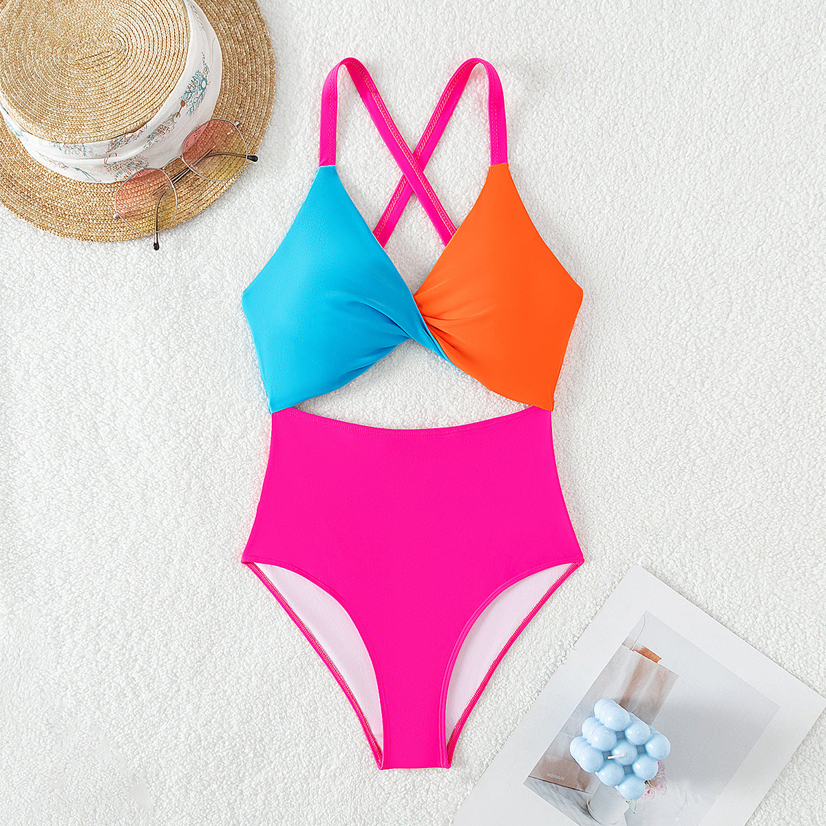 Bikini Popular Slimming High Waist Sexy Bikini One Piece Swimsuit Swimwear Bella Mia