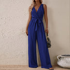 Sleeveless Jumpsuit Arrival High Waist with Straps Sleeveless Jumpsuit Casual Bella Mia