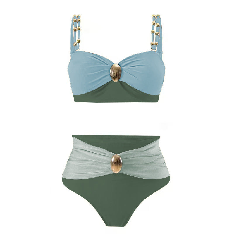 Bikini Three Piece Sets How Many Sexy Swimsuit Women Split Solid Color Swimsuit Bella Mia