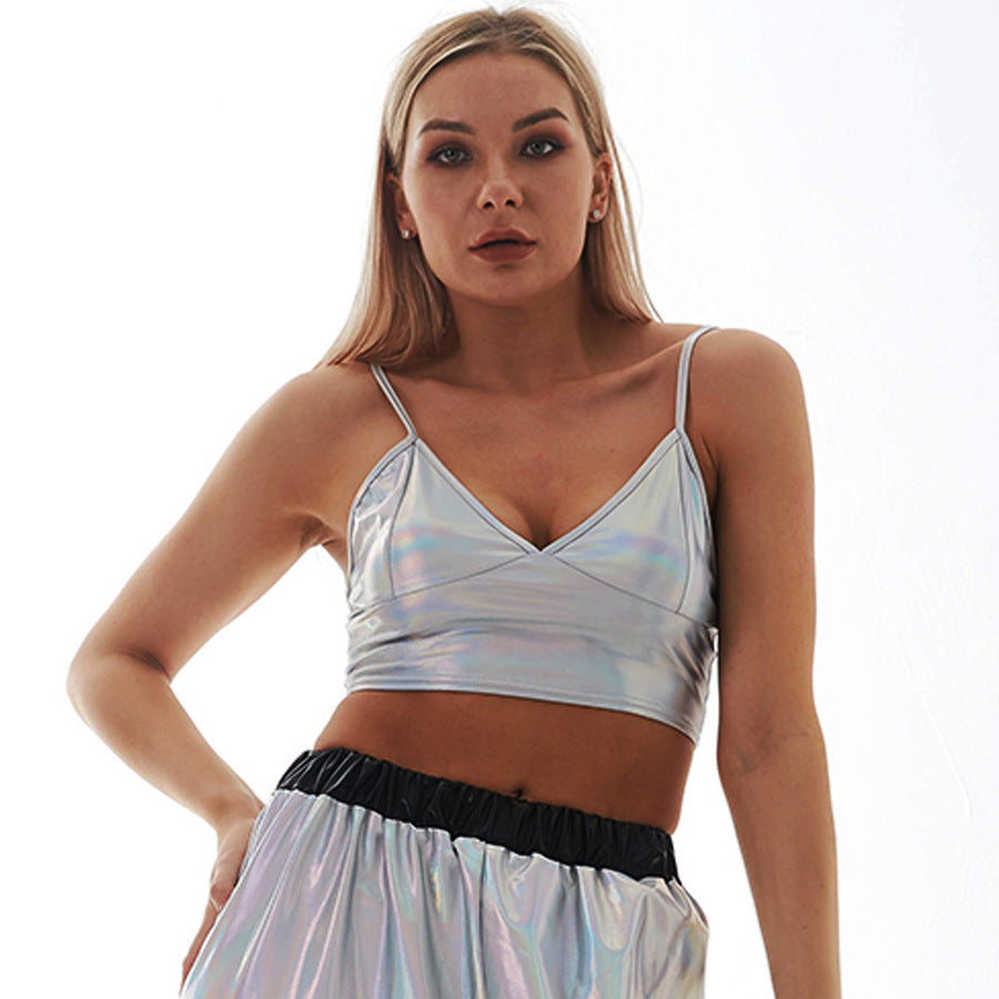 Special for Activities up Sling Bra Solid Color Tube-Top Small Vest Women Bella Mia