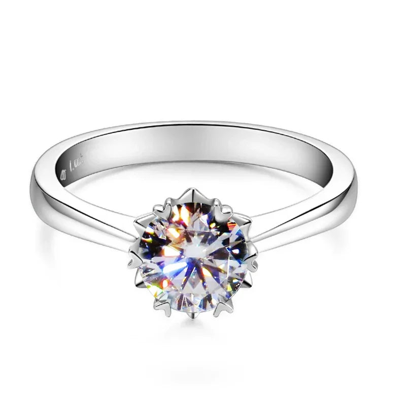 Snowflake S925 Sterling Silver Ring Luxlife Brands