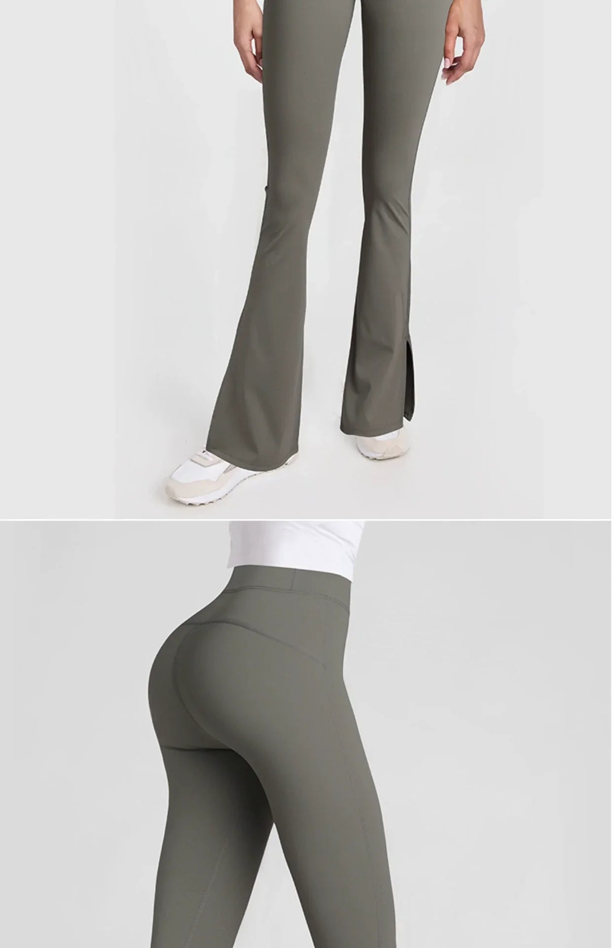 High Waist Flared Yoga Pants Luxlife Brands