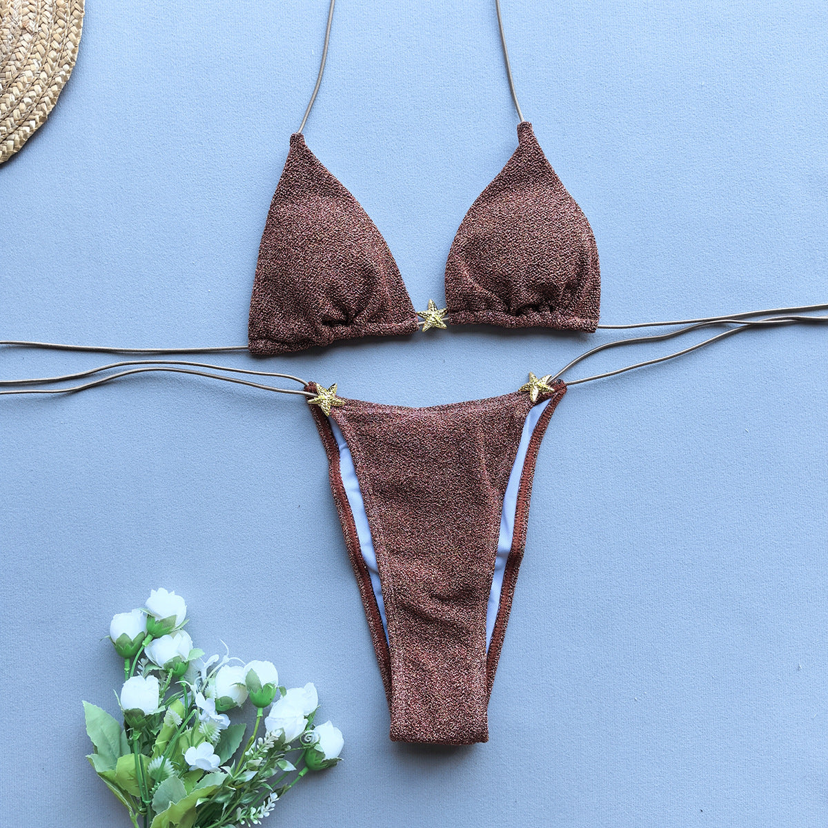 Bikini Sexy Bikini Lace up Split Women Swimsuit for Women Bella Mia