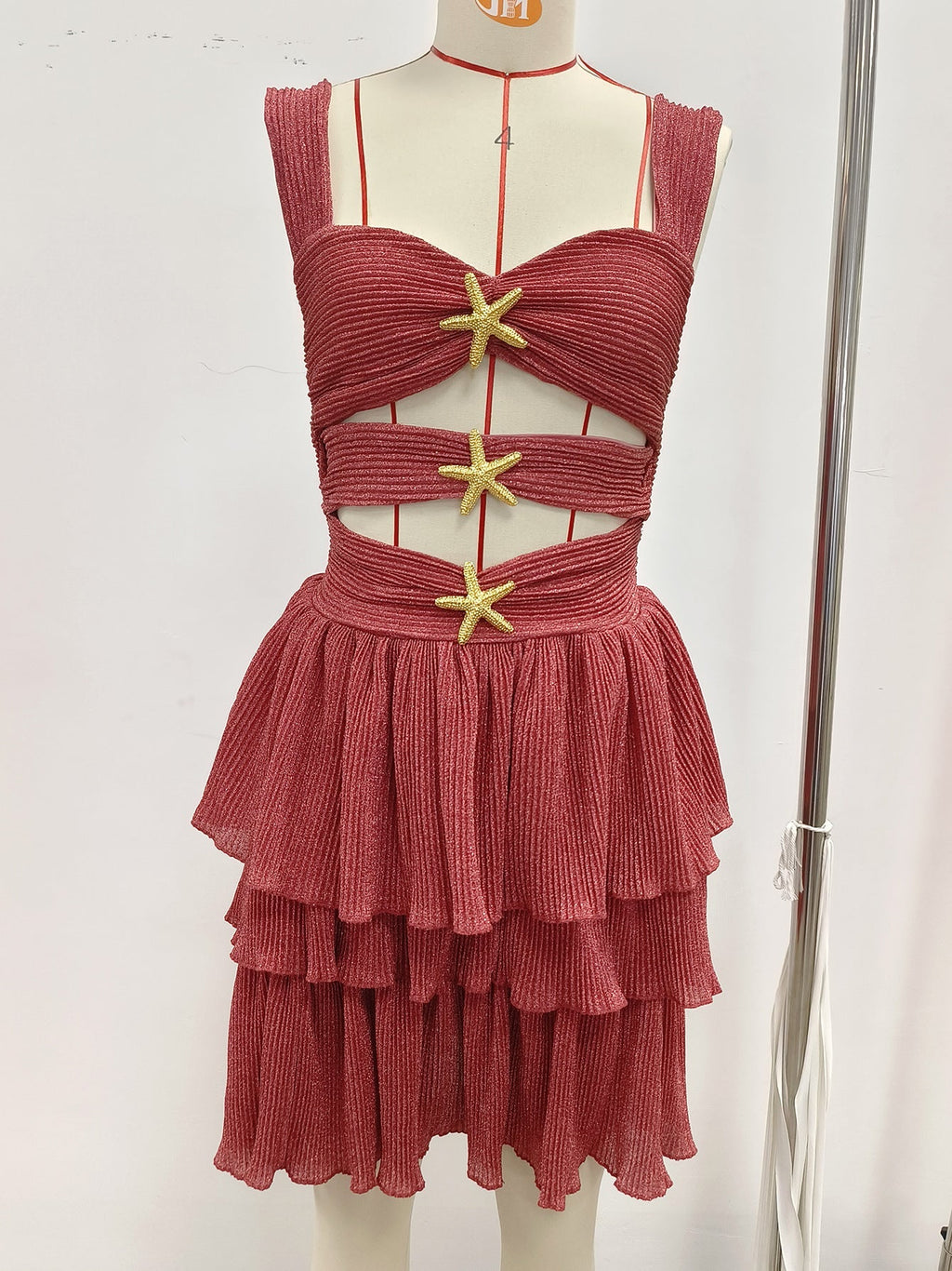 A Shaped Tiered Dress One Piece Beach Sexy One Piece Bella Mia