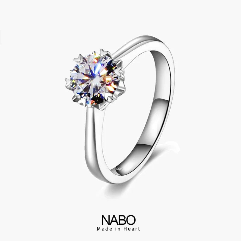 Snowflake S925 Sterling Silver Ring Luxlife Brands