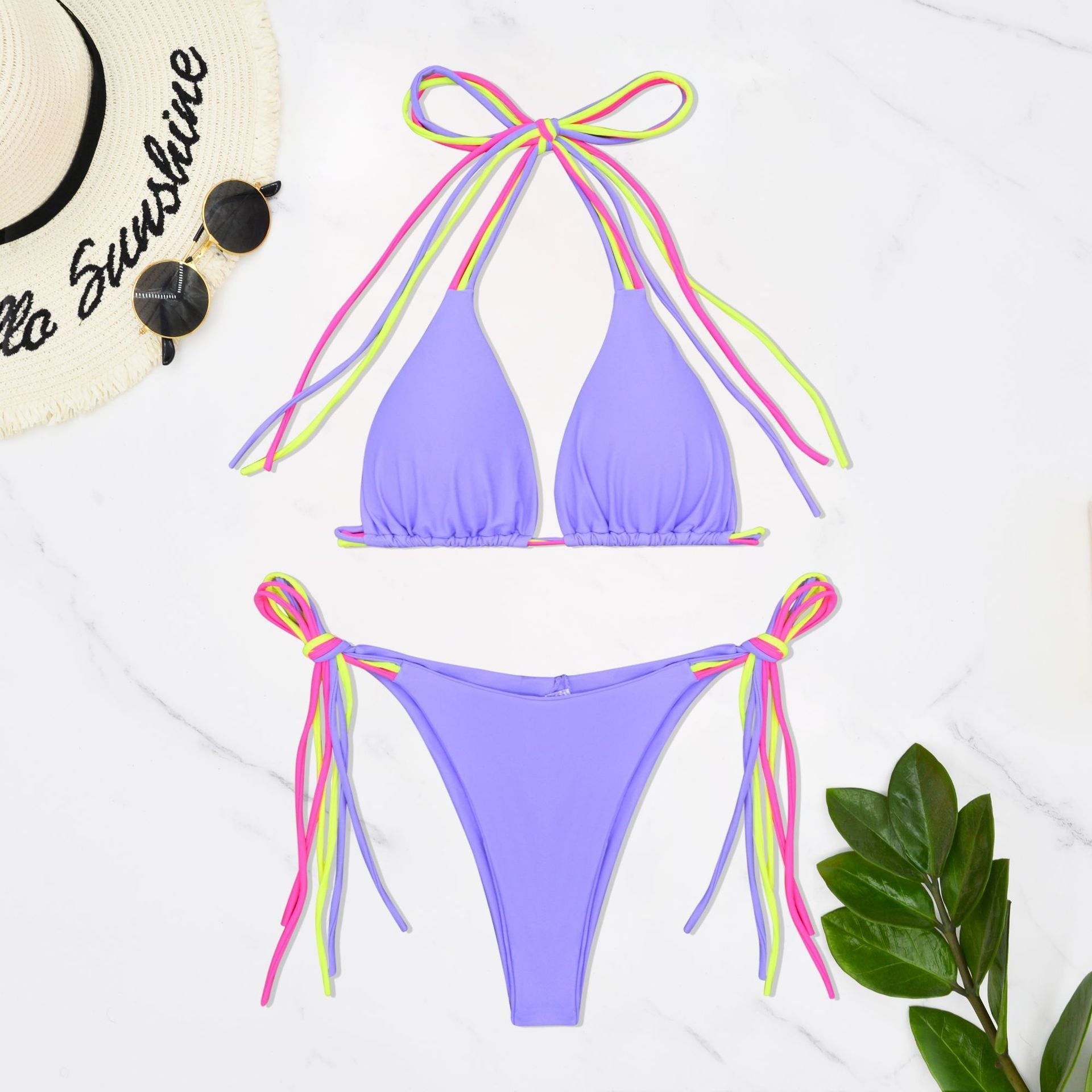 Sexy Bikini Halter Split Swimsuit Bella Mia