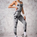 Beauty Back Skinny Yoga Clothes Seamless Tight Package One Piece Clothes Running Fitness Jumpsuit Bella Mia