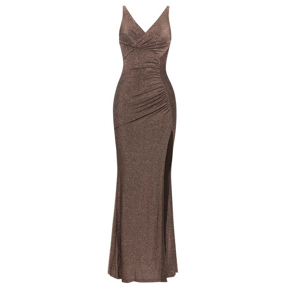 Women Summer Simple Sexy Sling Shoulder Sleeveless Dress Bella Mia
