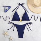 Sexy Three Point Bikini Split Swimsuit Women Sexy Triangle Swimsuit Bikini Bella Mia