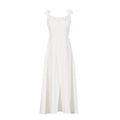 Fall Elegant Elegant Sweet Heavy Industry Three Dimensional Floral Long Patchwork Strap Dress for Women Bella Mia