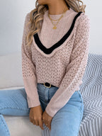 Women Clothing Autumn Winter Fungus Long Sleeve Pullover Bella Mia