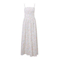 Women Clothing Summer Sexy French Pastoral Holiday Floral Strap Dress Maxi Dress for Women Bella Mia