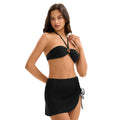 Bikini Three Piece Swimsuit Sexy Backless Triangle Split Swimsuit Bella Mia