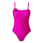 3D Three Dimensional Floral One Piece Swimsuit Women Sexy Dress Swimsuit Outfit Bella Mia