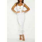 Spring Summer Sexy Sling Fishtail Dress Holiday Zipper Slim Fit Dress Bella Mia