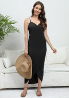 Women Shawl plus Size Women Clothes One Piece Irregular Asymmetric Beach Dress Multiple Wear Strap Dress Bella Mia