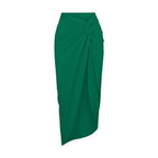 Solid Color One Piece Swimsuit Women Vacation Suit Skirt Swimsuit Bella Mia