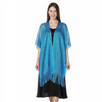 Beach Solid Color Sun Proof Tassel Knitting Beach Cover Up Sweater Shawl Cardigan Bella Mia