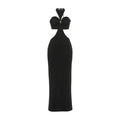 Autumn Women Clothing Sexy Tube Top Halter Lace up Backless Slit Dress Bella Mia