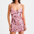 Women Clothing Party Dress Sequin Sling Hip Sexy Nightclub Dress Bella Mia