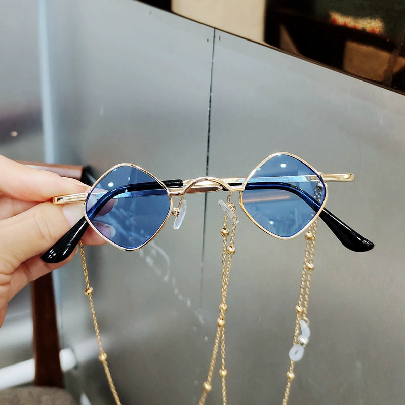 Small Chain Frame for Boys and Girls Catwalk Show Glasses Strap