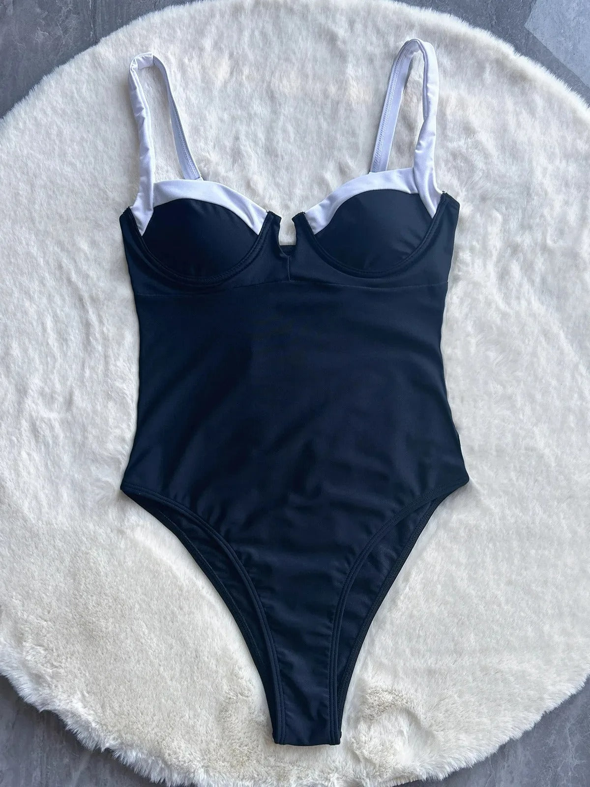 One Piece Swimsuit Women Bikini Ladies Stitching Swimwear Bikini Bella Mia