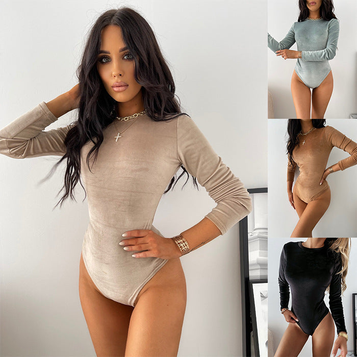 Autumn Winter Long Sleeve Sexy Bodysuit Women Bella Mia