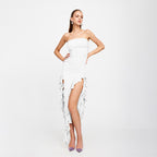 Summer Popular Off Shoulder Jellyfish Lace Dress Sexy Dress Bella Mia