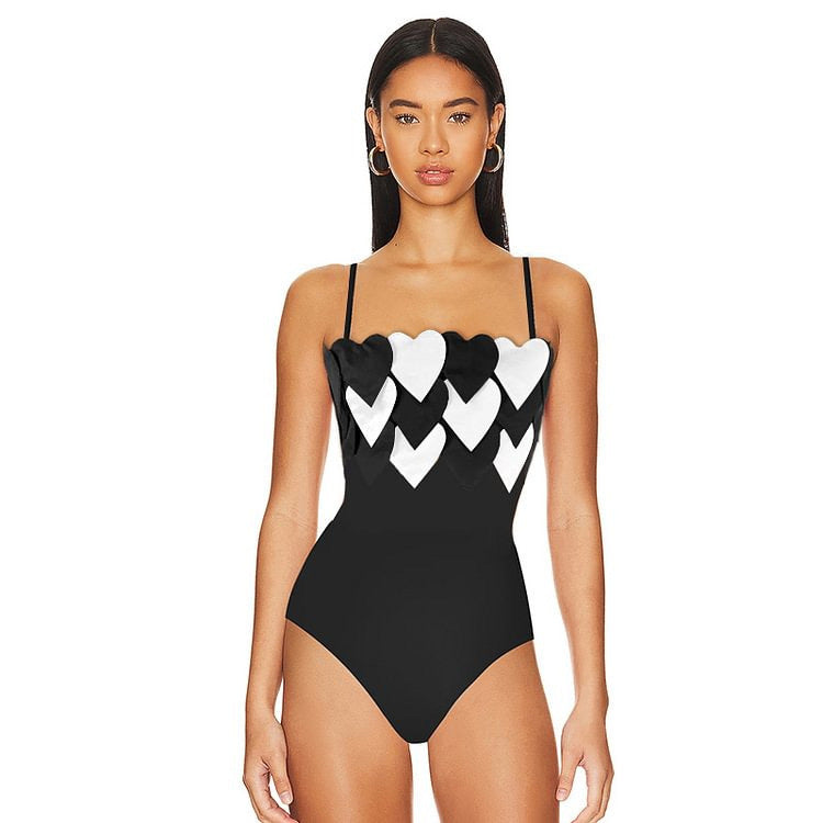 One Piece Triangle Swimsuit Sexy Swimsuit Sexy Belt Wrap Skirt Bella Mia