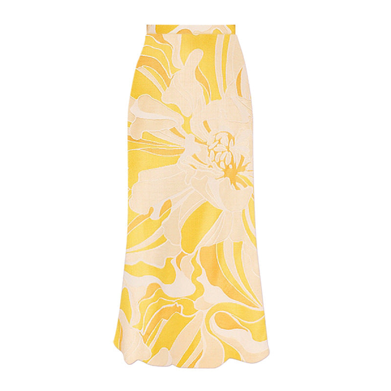 Three Dimensional Floral One Piece Swimsuit Women Beach Vacation Suit Skirt Swimsuit Bella Mia