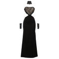 Autumn Winter Women Clothing Sexy Slim Fit Backless Lace Stitching Tube Top Dress Bella Mia