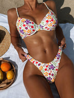 Swimsuit Printed Sexy Bikini Women's Seperated Swimwear Bikini with Steel Support Bella Mia